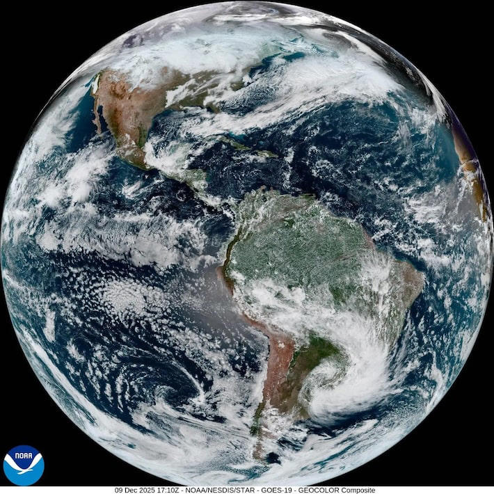 Satélite da NASA mostra dimensão do ciclone que atingiu o Brasil; veja imagens
